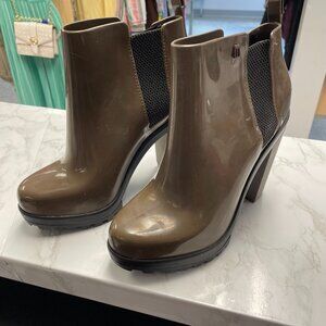 Melissa Brown Ankle Boots Size 8